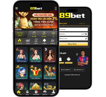 Giao diện sảnh casino đa dạng trò chơi trên 99oke App